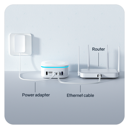 Safemo Smart Hub(Compatible with Safemo Cameras Only)