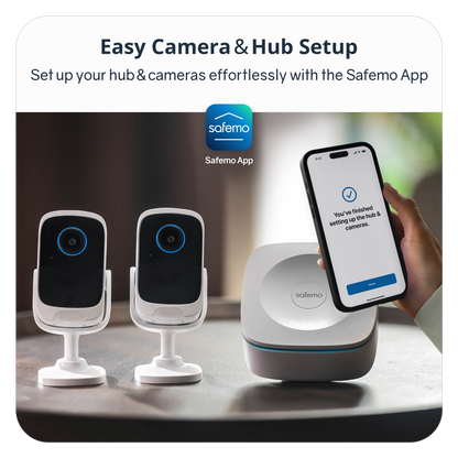 Safemo Smart Hub(Compatible with Safemo Cameras Only)