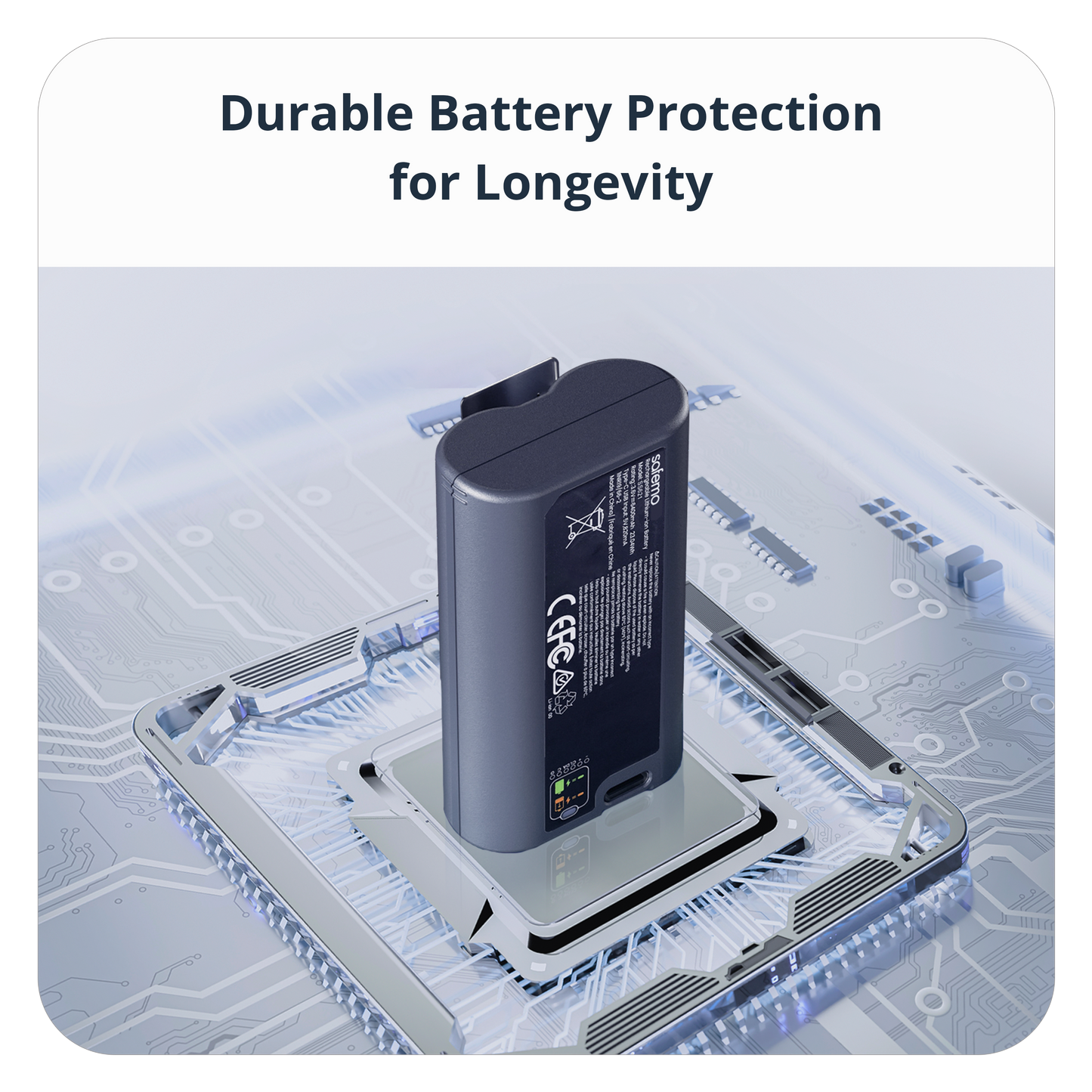 Safemo Rechargeable Battery Pack