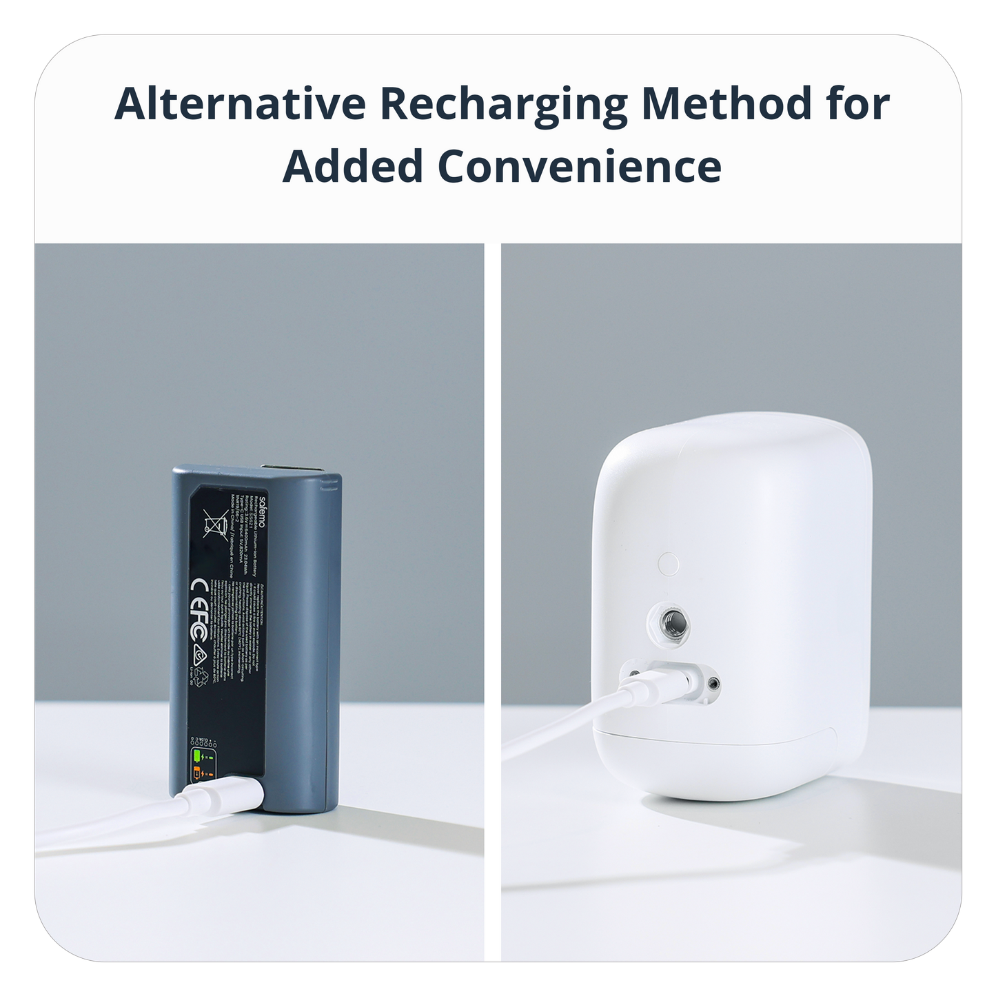Safemo Rechargeable Battery Pack