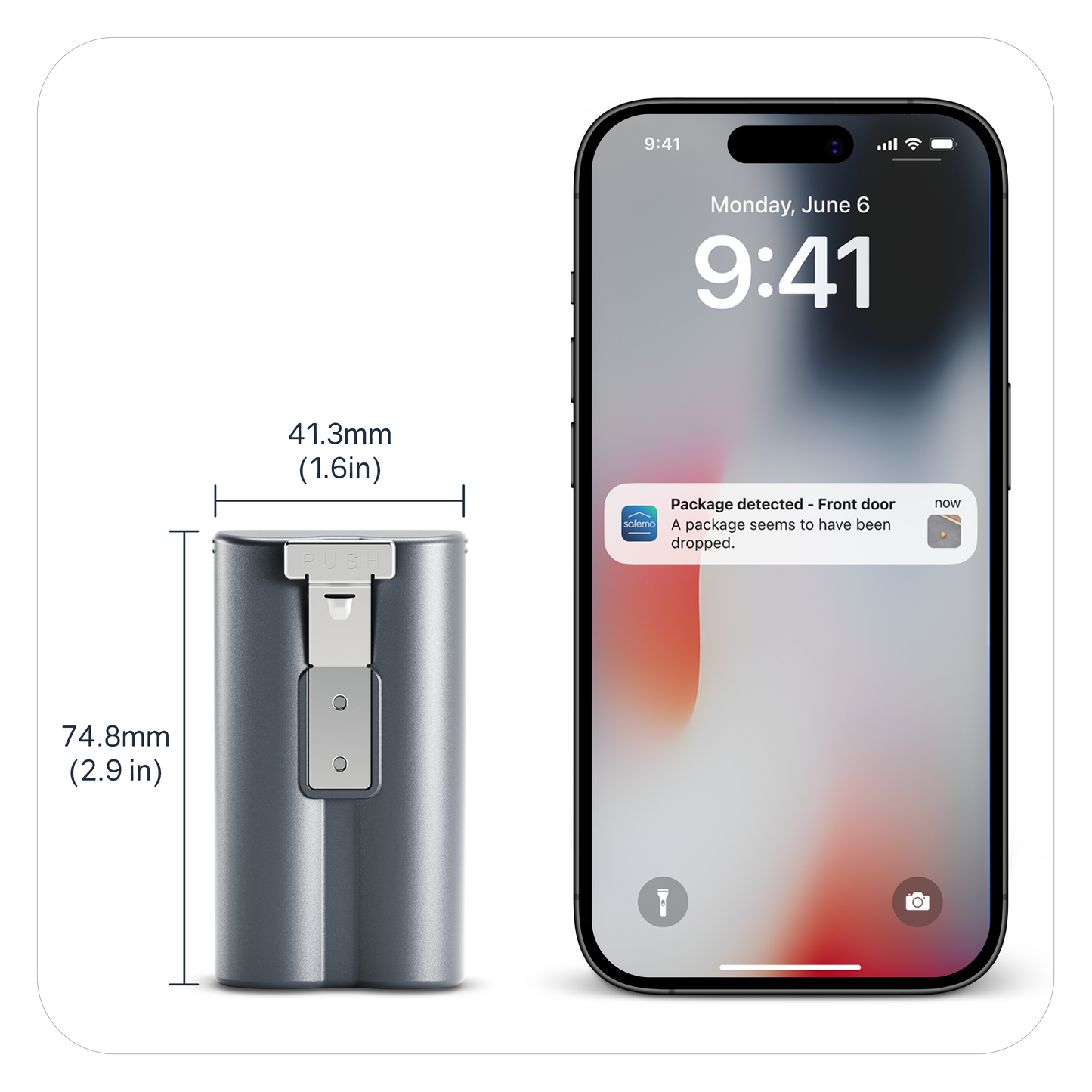 Safemo Rechargeable Battery Pack